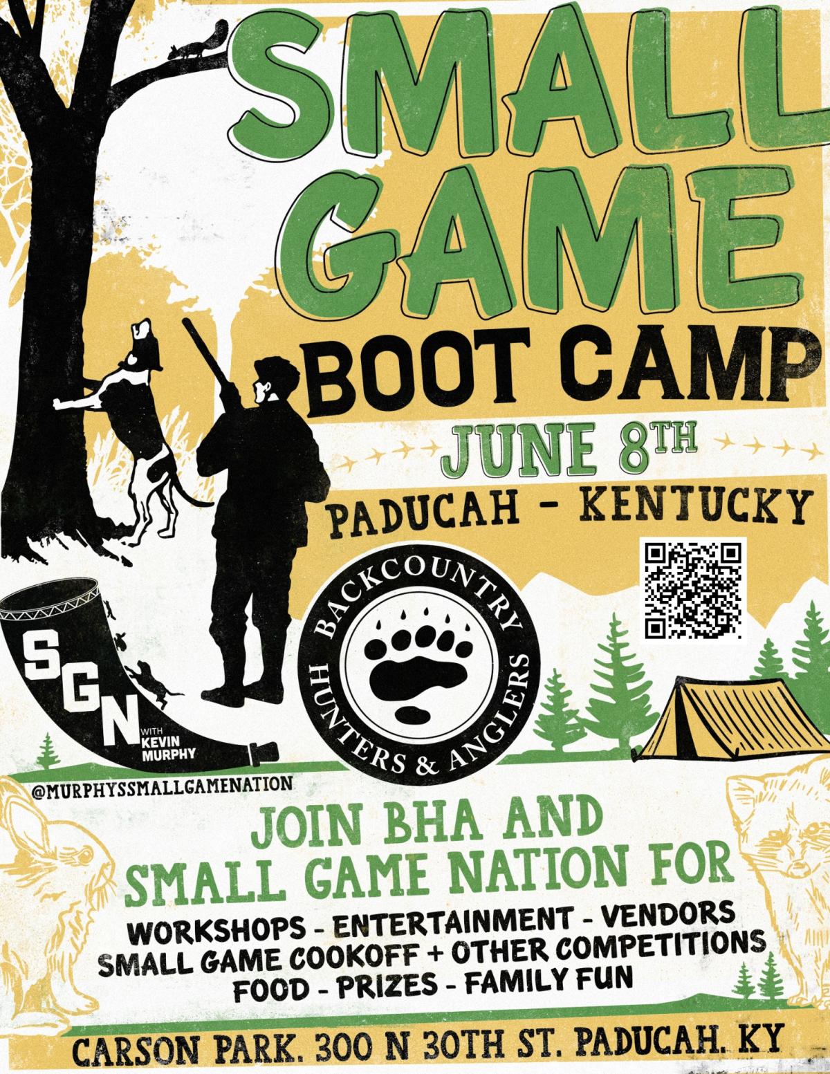 Small Game Bootcamp 2024 Flyer