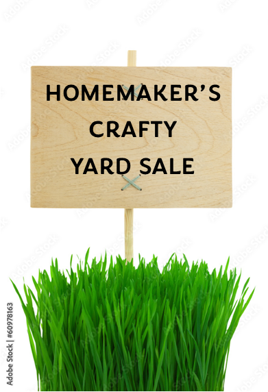 Homemaker Crafty Yard Sale