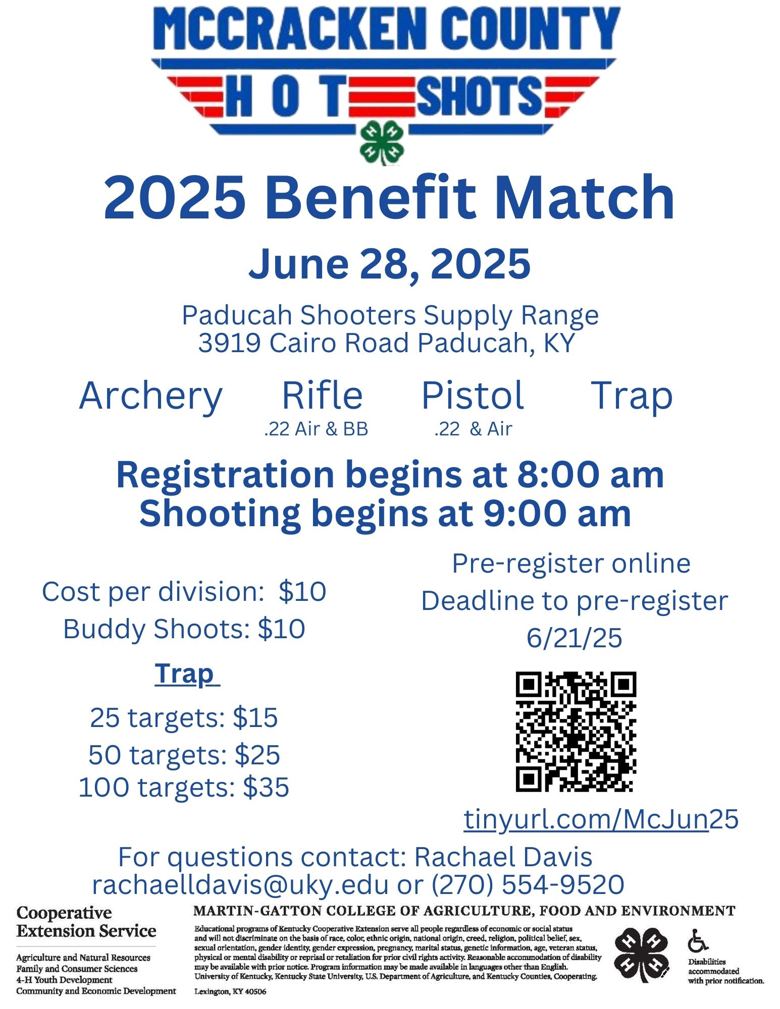 June 28 Shooting Sports Flyer