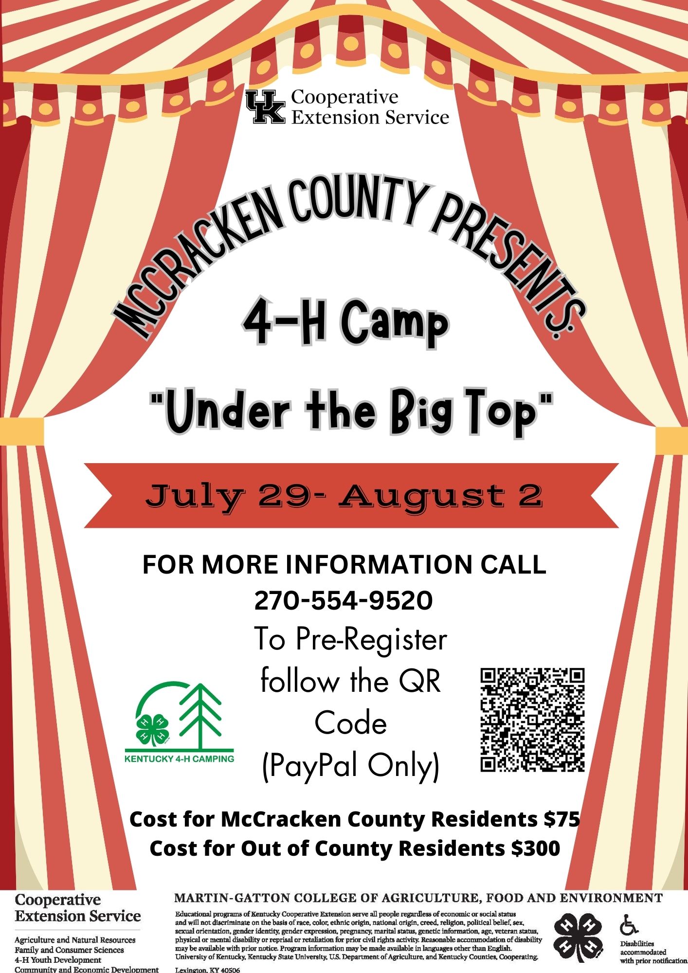 camp flyer