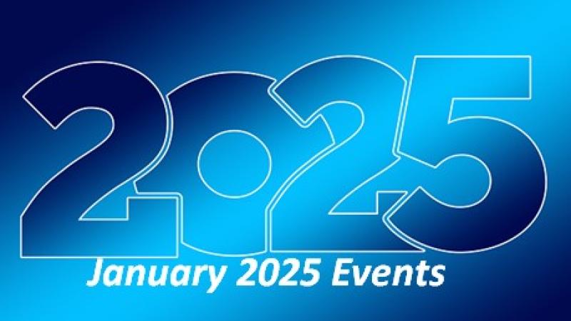 January 2025 Event Calendar