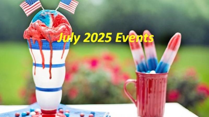 July 2025 Event Calendar