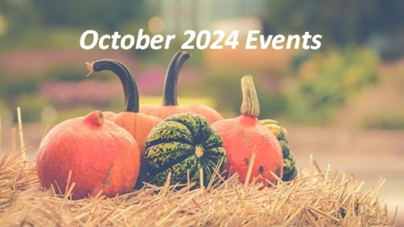 October 2024 Event Calendar