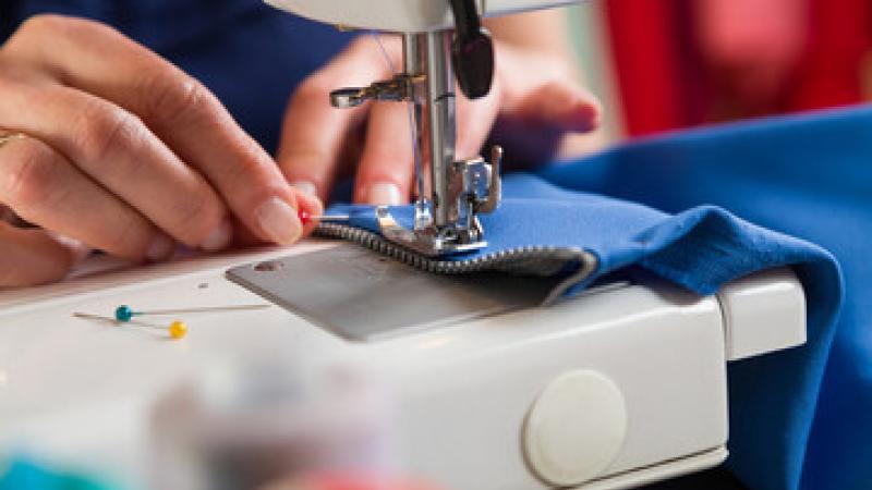 Person Sewing