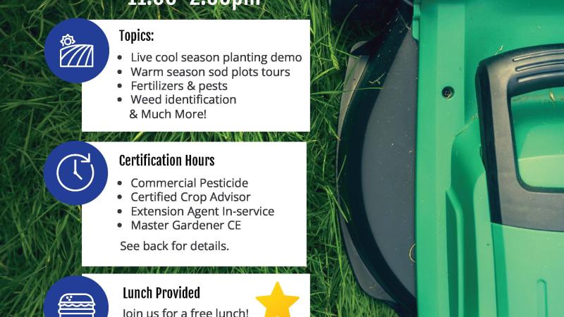 West Kentucky Turf Field Day Flyer 2025